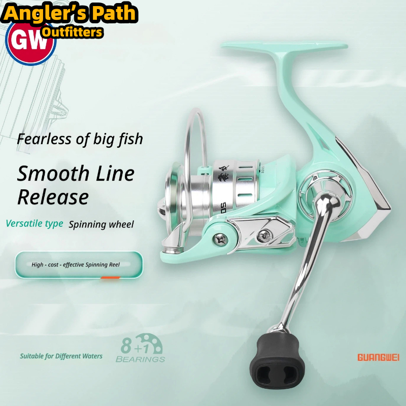 Abu Garcia Reel Max - Guangwei Xiwu Spinning Reel 8+1 Bearing