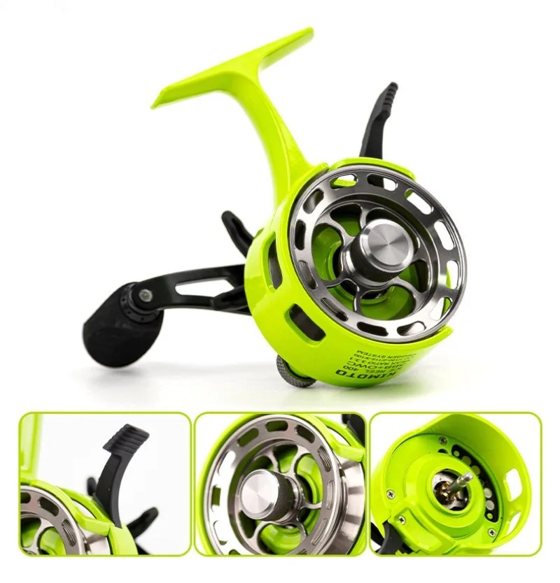 Rasio Gigi Baru 3.2:1 Reel Pan - Ice Fishing Reel ulasan dan harga