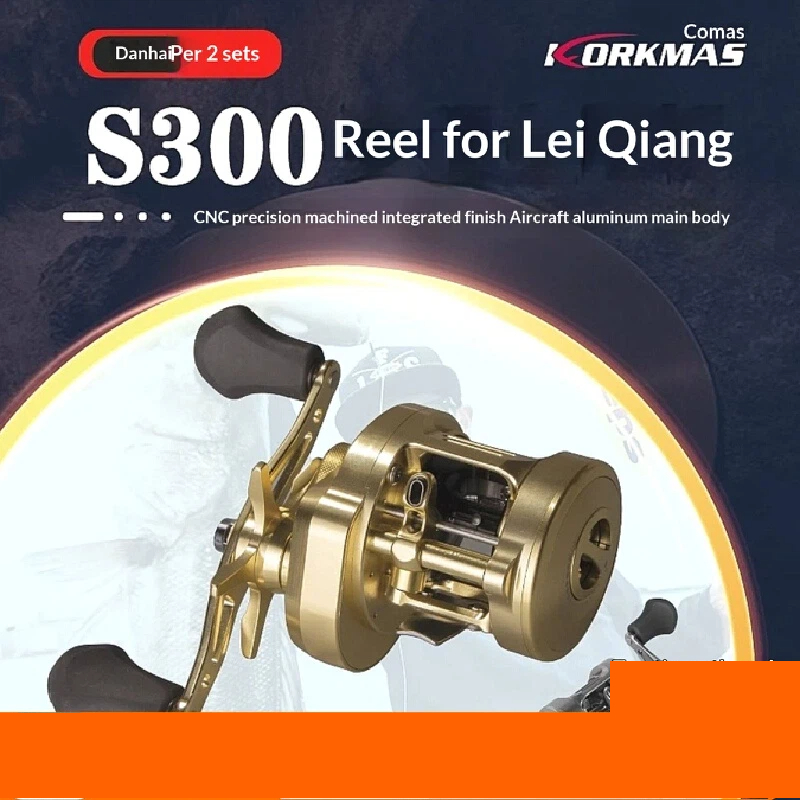 Korkmas S300 Reel Pancing Drum - Trolling Reel ulasan dan harga