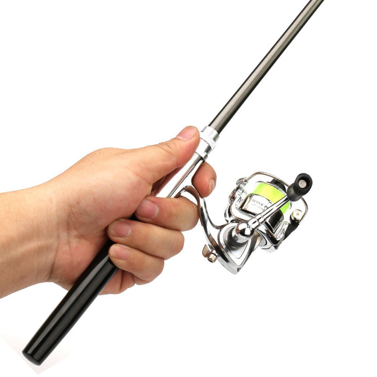 Set Pancing Es Mini dan Reel,  - Ice Fishing Reel ulasan dan harga