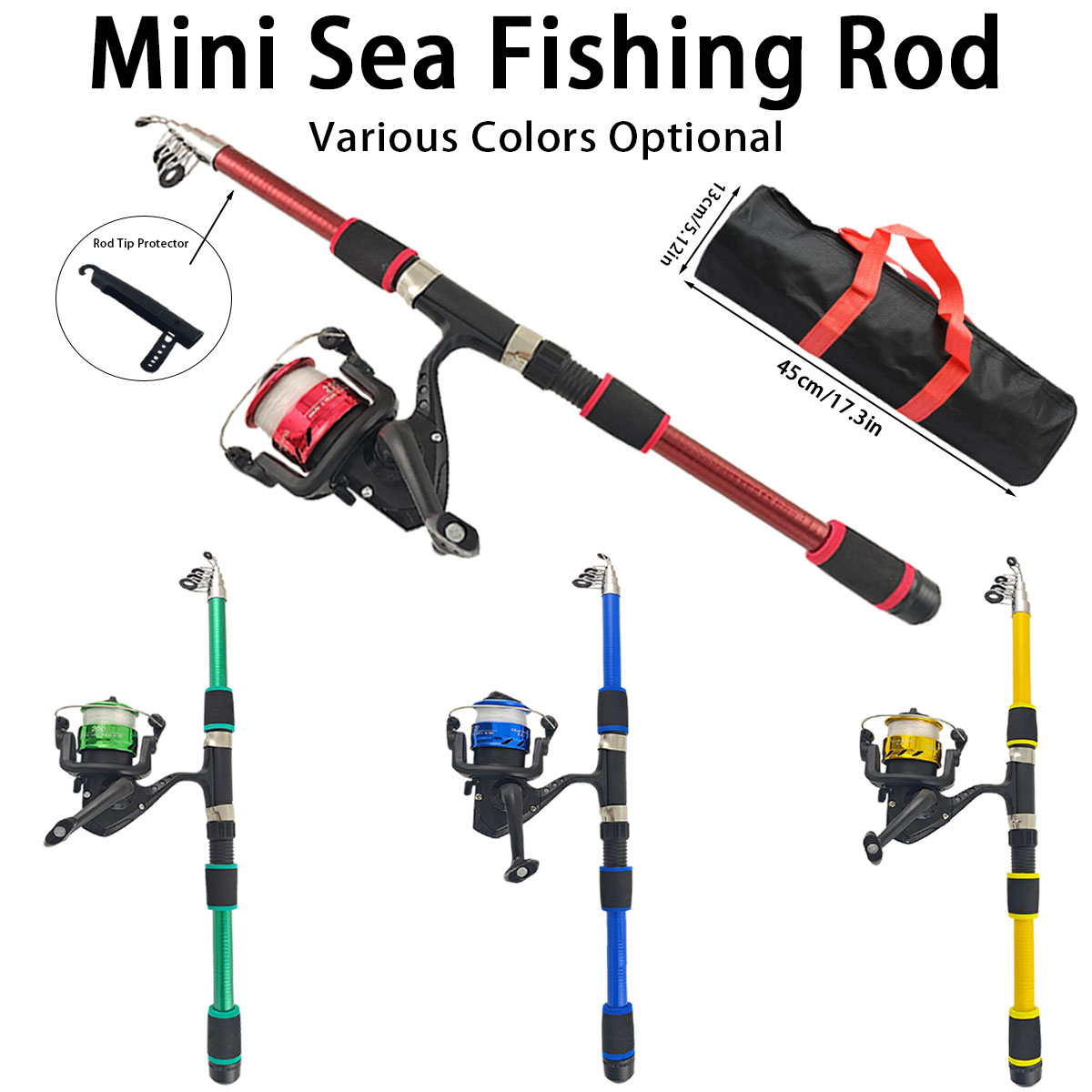 Kombo Joran Pancing Laut Teles - Reel Bag ulasan dan harga